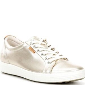 ECCO
Women's Soft VII Leather Lace Up Sneakers Size US 6-6.5 /  EU 37❣️🙂